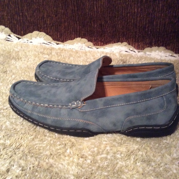 Stacy Adams Shoes - Stacy Adams Suede Men’s Mac Slip Ons size 8.5